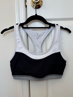 Athleta Colorblock Triple Dare Sports Bra